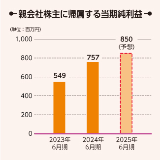 親会社株主に帰属する当期純利益